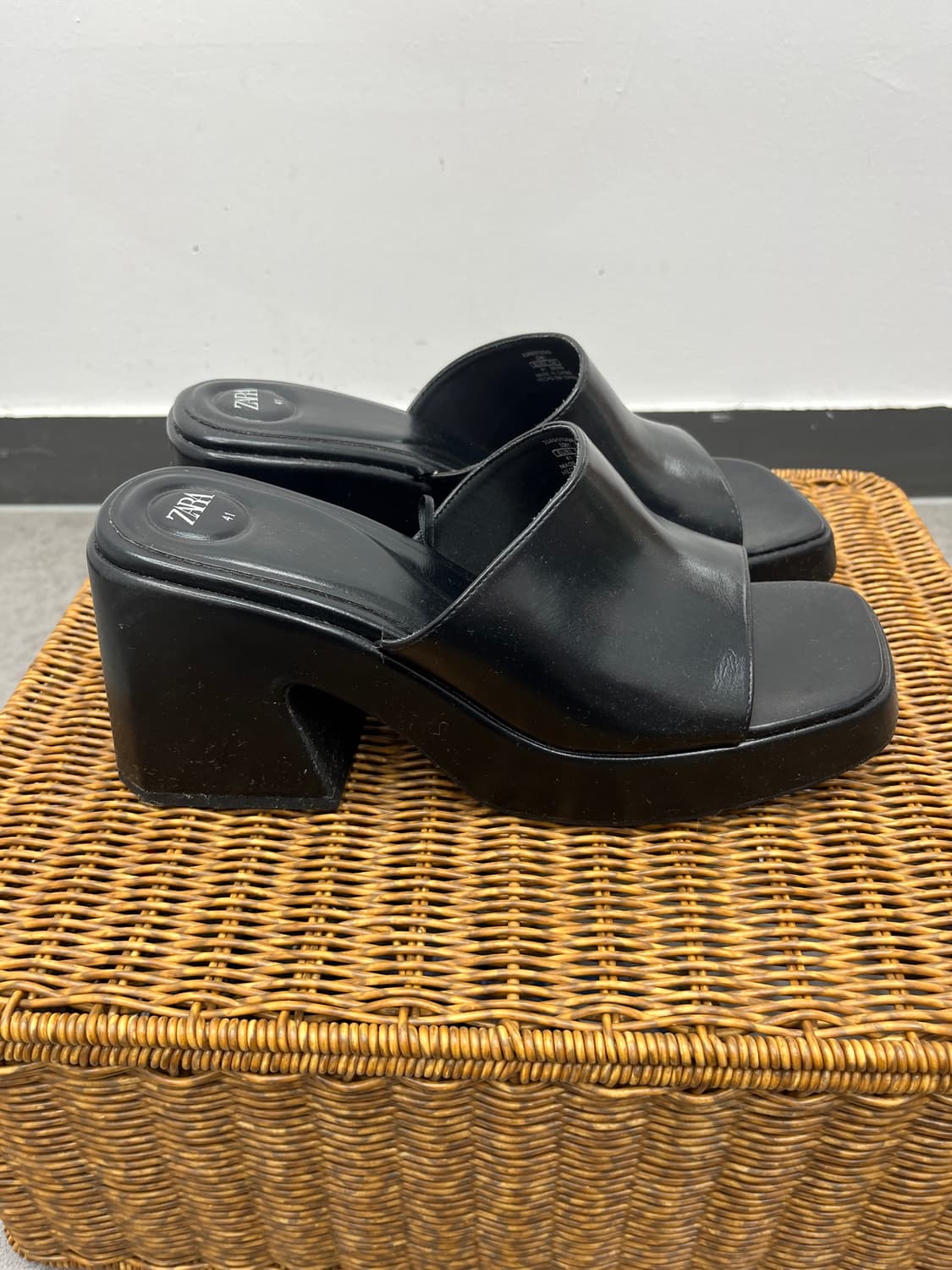 Zara 웨지 41 260 블랙 상품이미지1