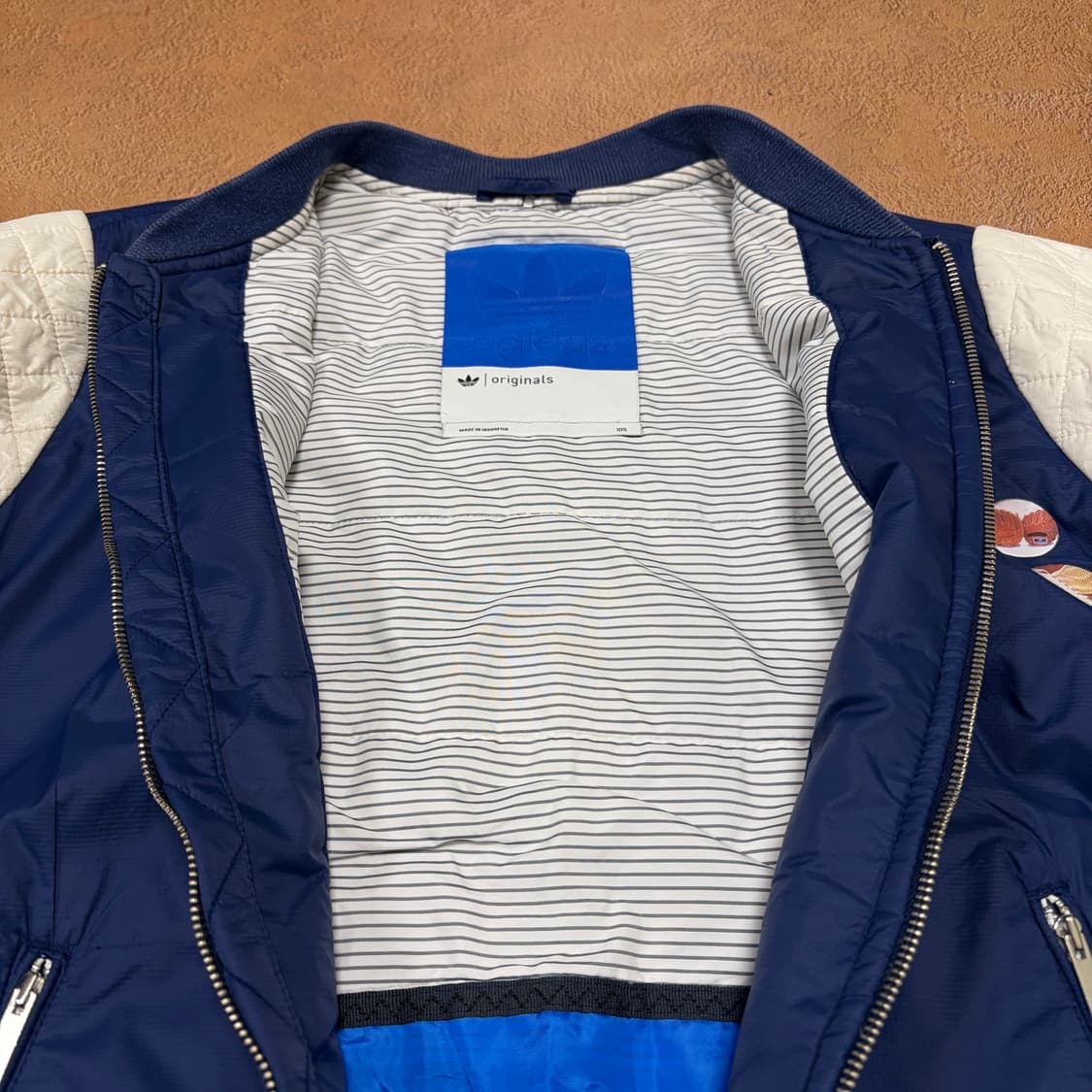 아디다스 패디드 네이비 자켓 상품이미지5