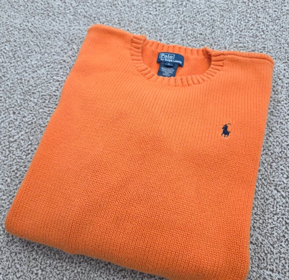 폴로 랄프로렌 오렌지 니트 ~55 상품이미지1