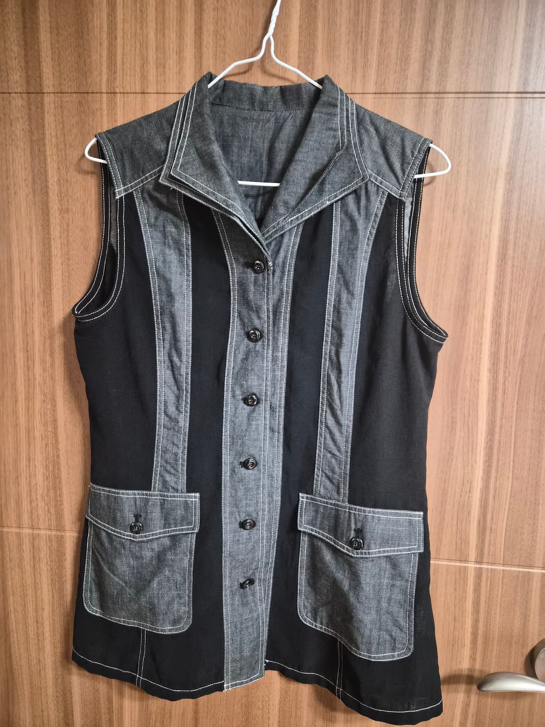 빈티지 베스트 자켓 상품이미지1