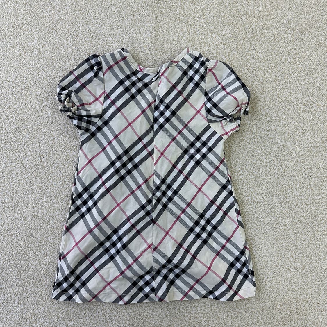 2 고급 키즈 노바체크 원피스 0324D 상품이미지4