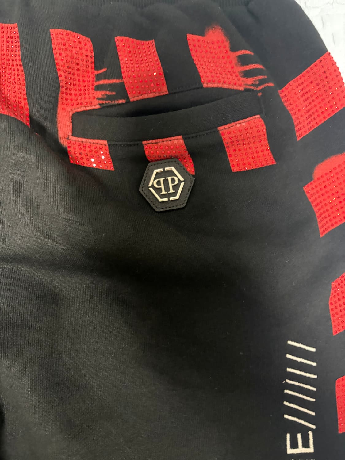 필립플레인 스컬 포인트 1978-SS2019 반바지 XL 상품이미지5