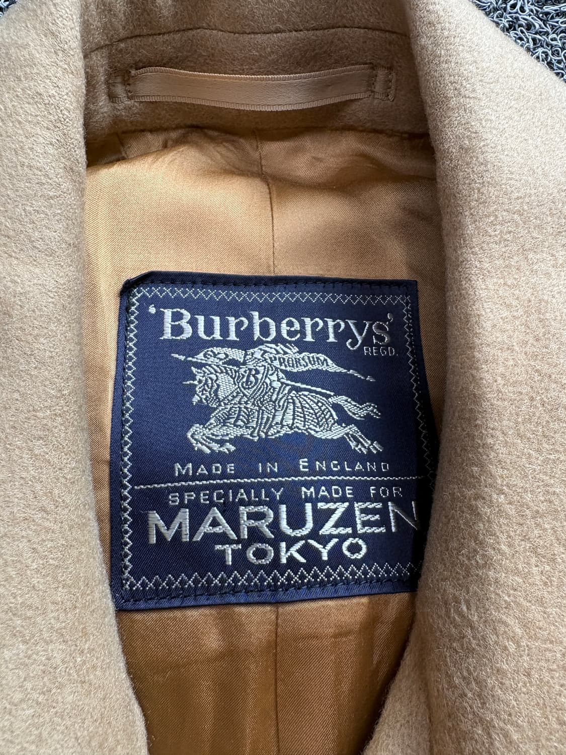 버버리 울 캐시미어 발마칸 코트 2991 상품이미지4