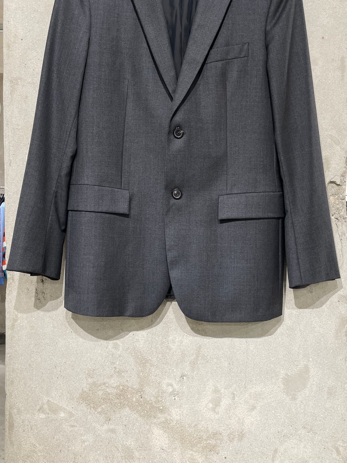 질샌더 차콜 테일러 메이드 클래식 슈트 셋업 상품이미지4