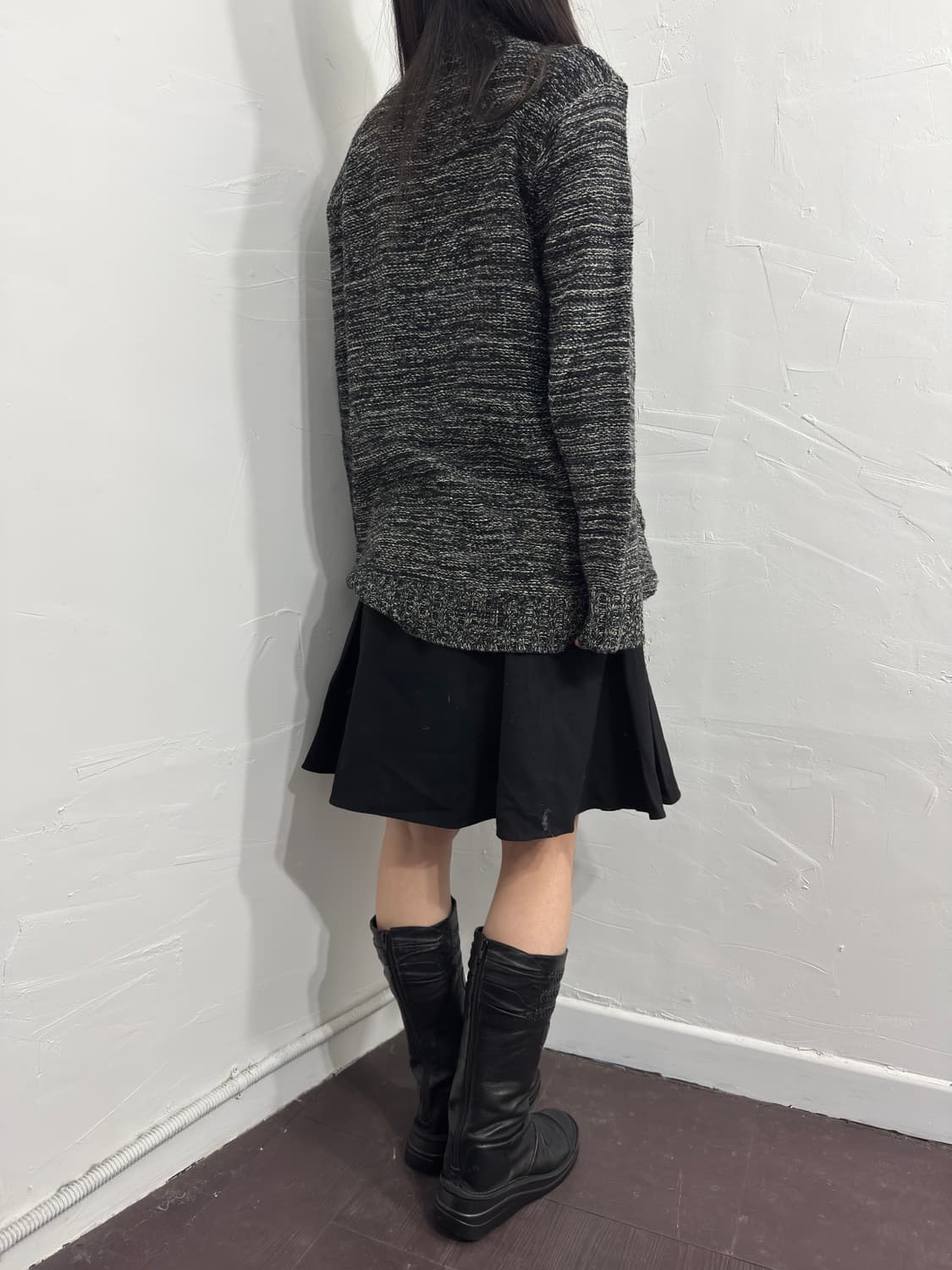 chereaux flare wool skirt 상품이미지6
