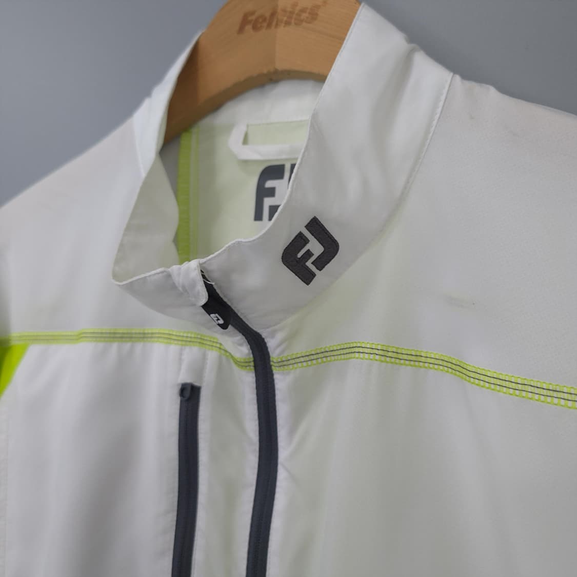 남성 풋조이 FootJoy 기능성 배색 바람막이 S 상품이미지4