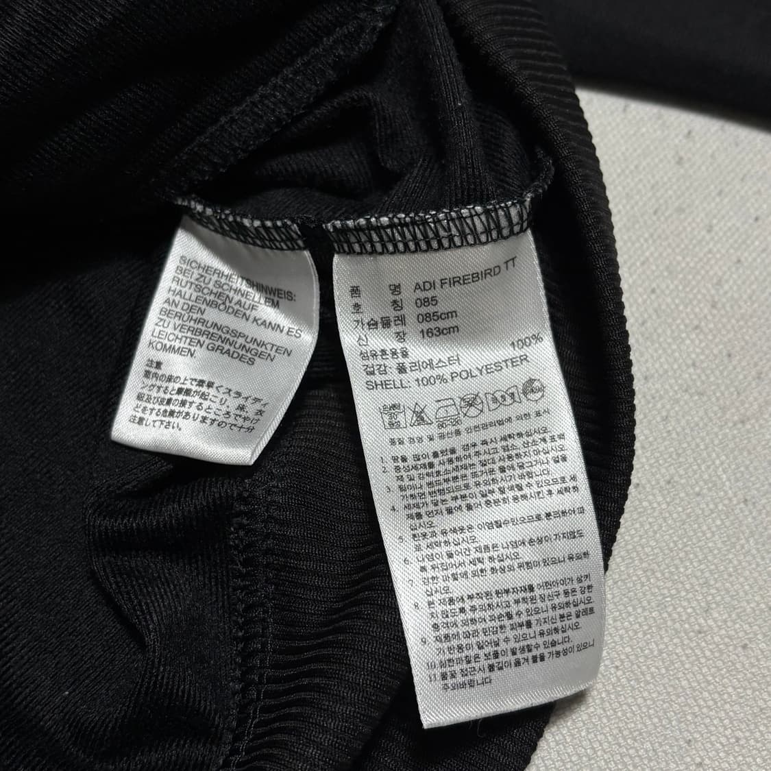 85 아디다스 파이어버드 블랙 트랙탑 상품이미지5