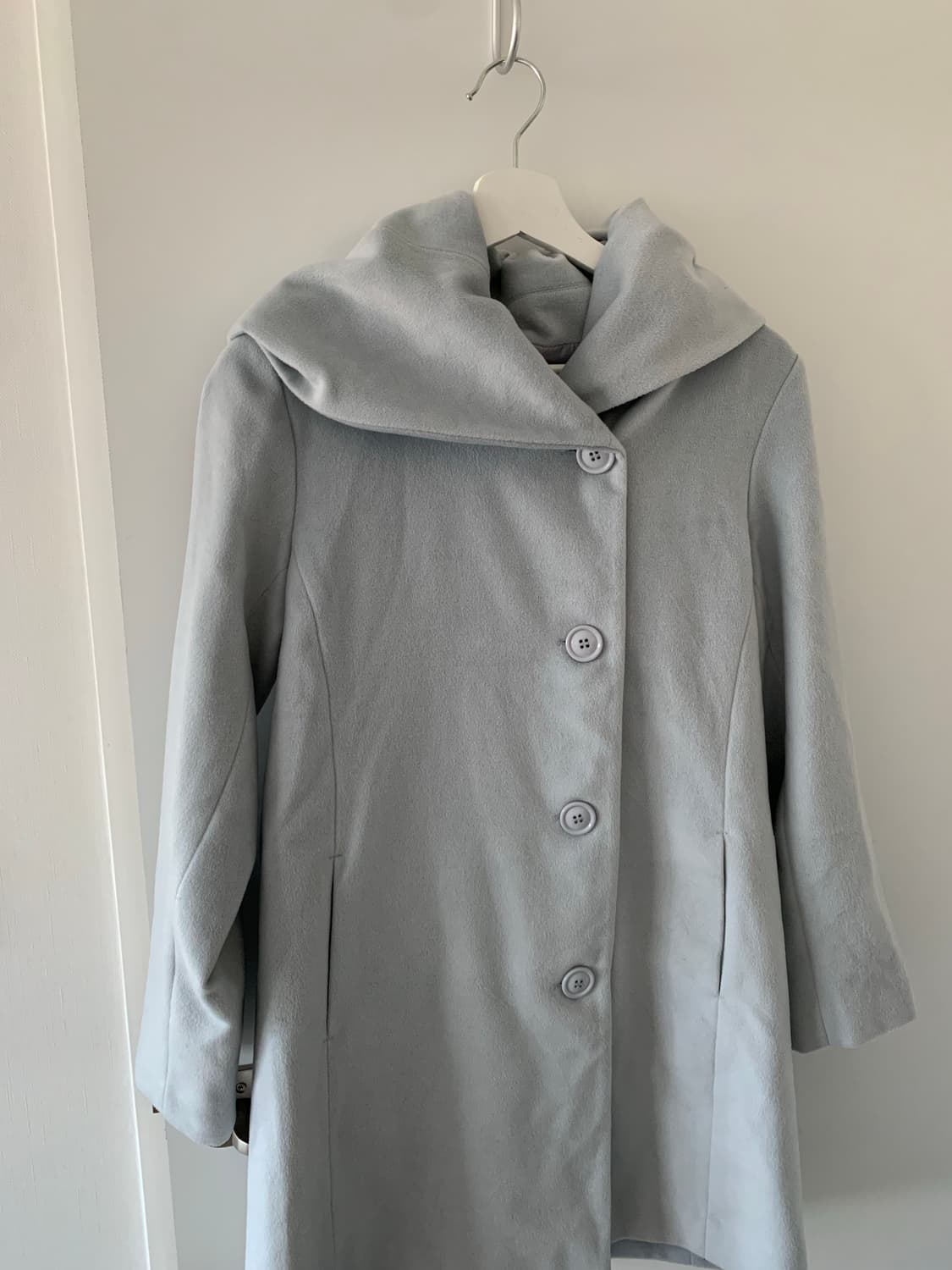 연하늘 오버넥 코트 상품이미지2