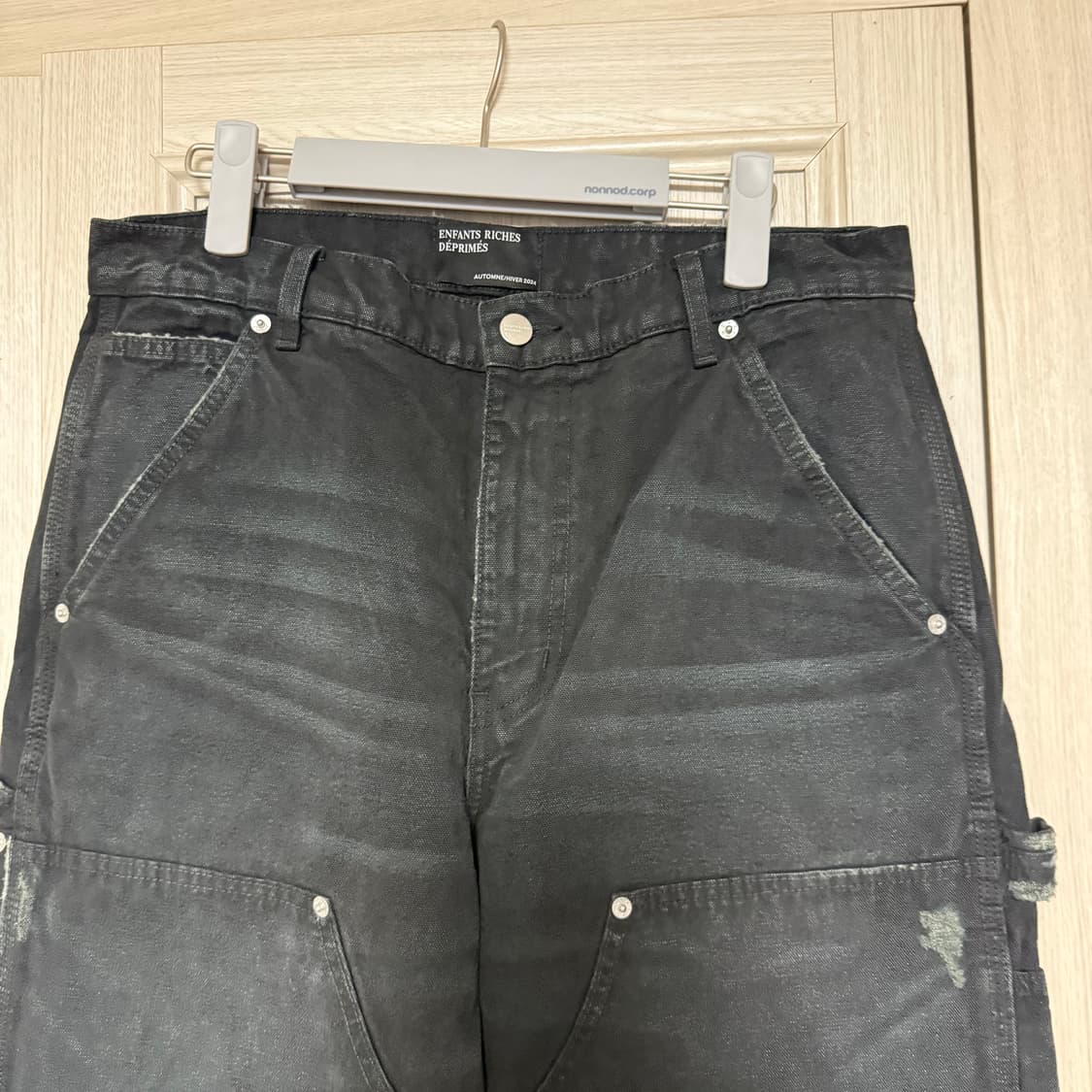 [31] 앙팡리쉬데프리메 ERD 디스트로이드 더블니 팬츠 상품이미지4