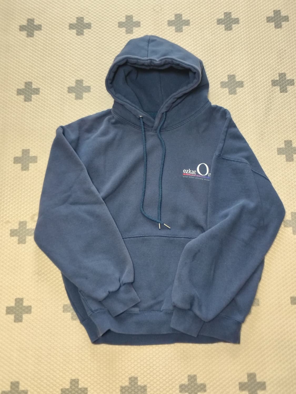 에즈카톤 후드티 블루그레이 L 상품이미지1
