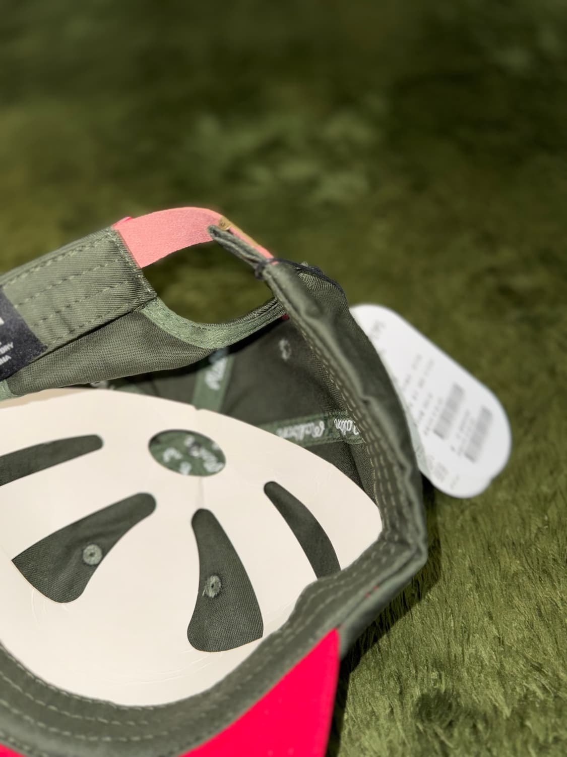 말본 골프 X 버드와이저 콜라보 캡 올리브 상품이미지6