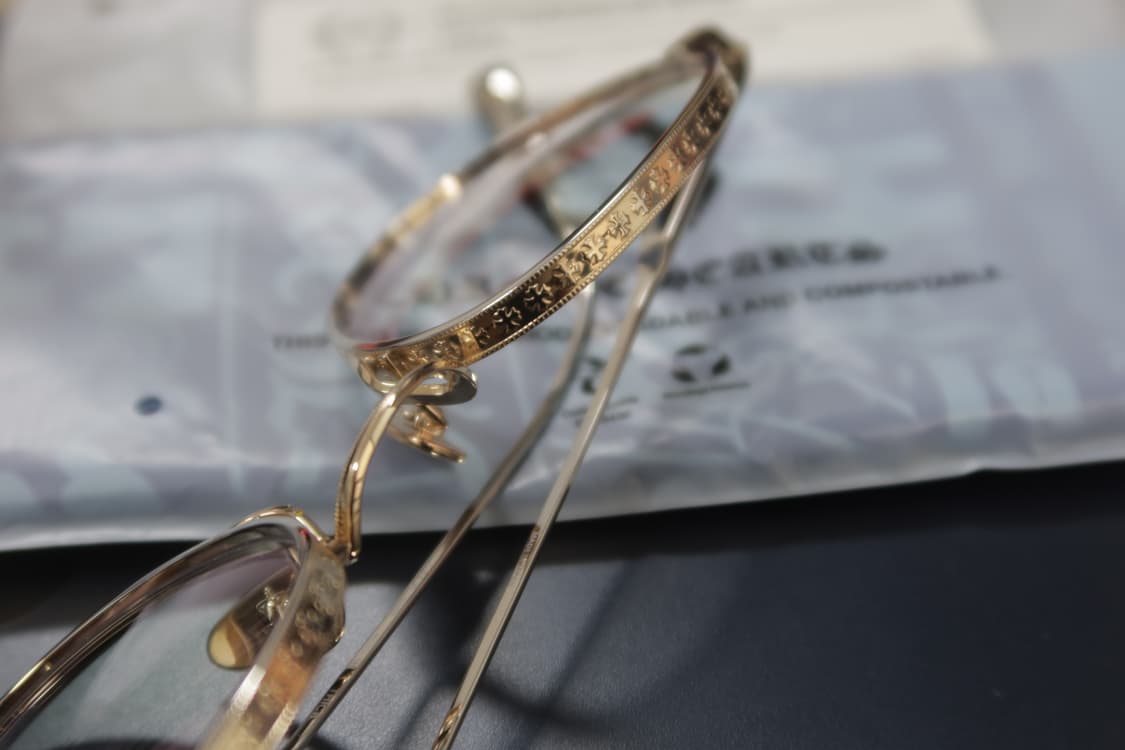 크롬하츠 틱(thick) 안경 골드/실버컬러 상품이미지3