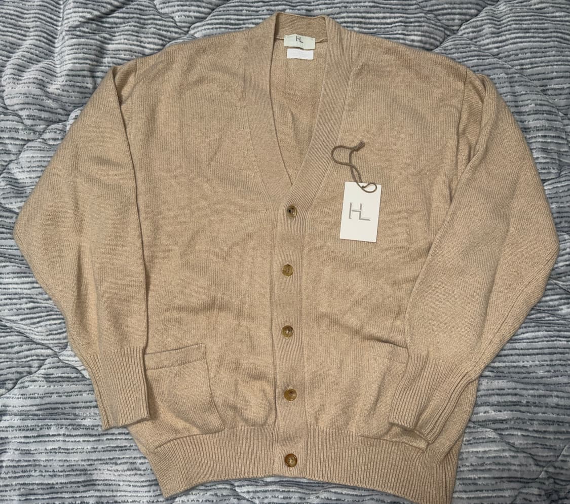 헤릴 골든캐시미어 네츄럴 가디건 3사이즈입니다. 상품이미지1