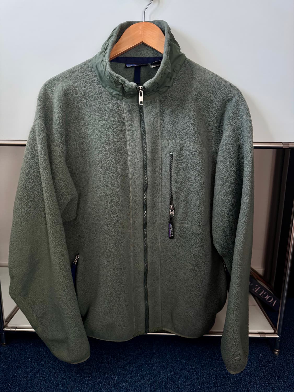 90s 파타고니아 빈티지 딥파일 플리스 그린 상품이미지1