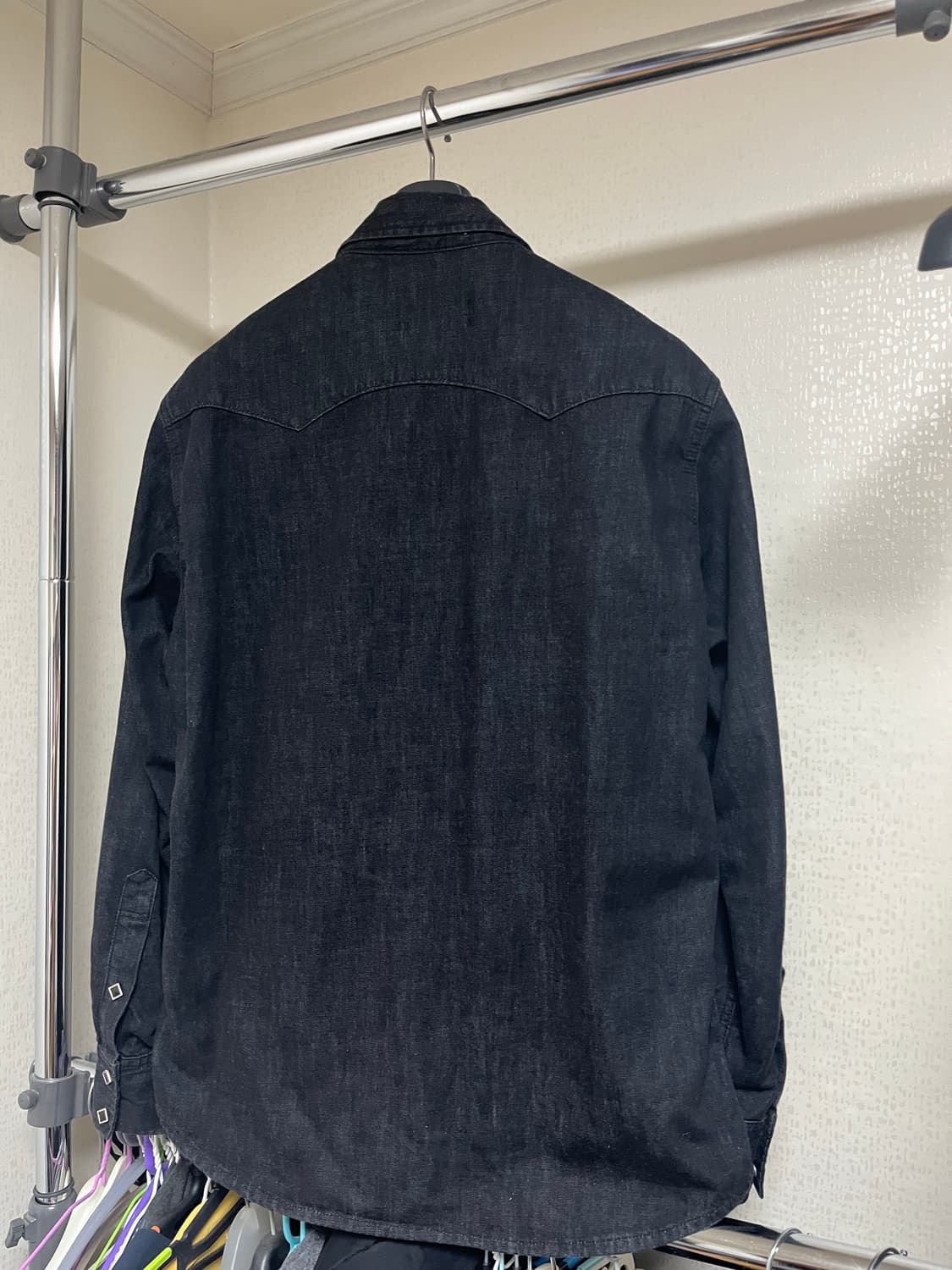 세비지 웨스턴 데님 셔츠 L 상품이미지2