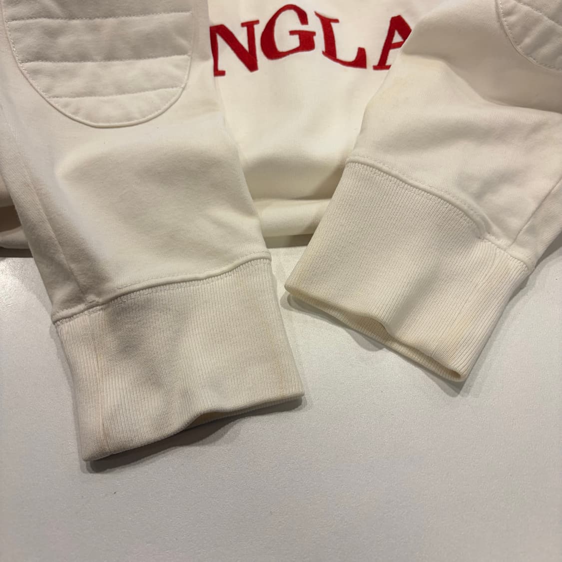 [XL] 폴로 랄프로렌 잉글랜드 럭비 셔츠 긴팔 화이트 C576 상품이미지8