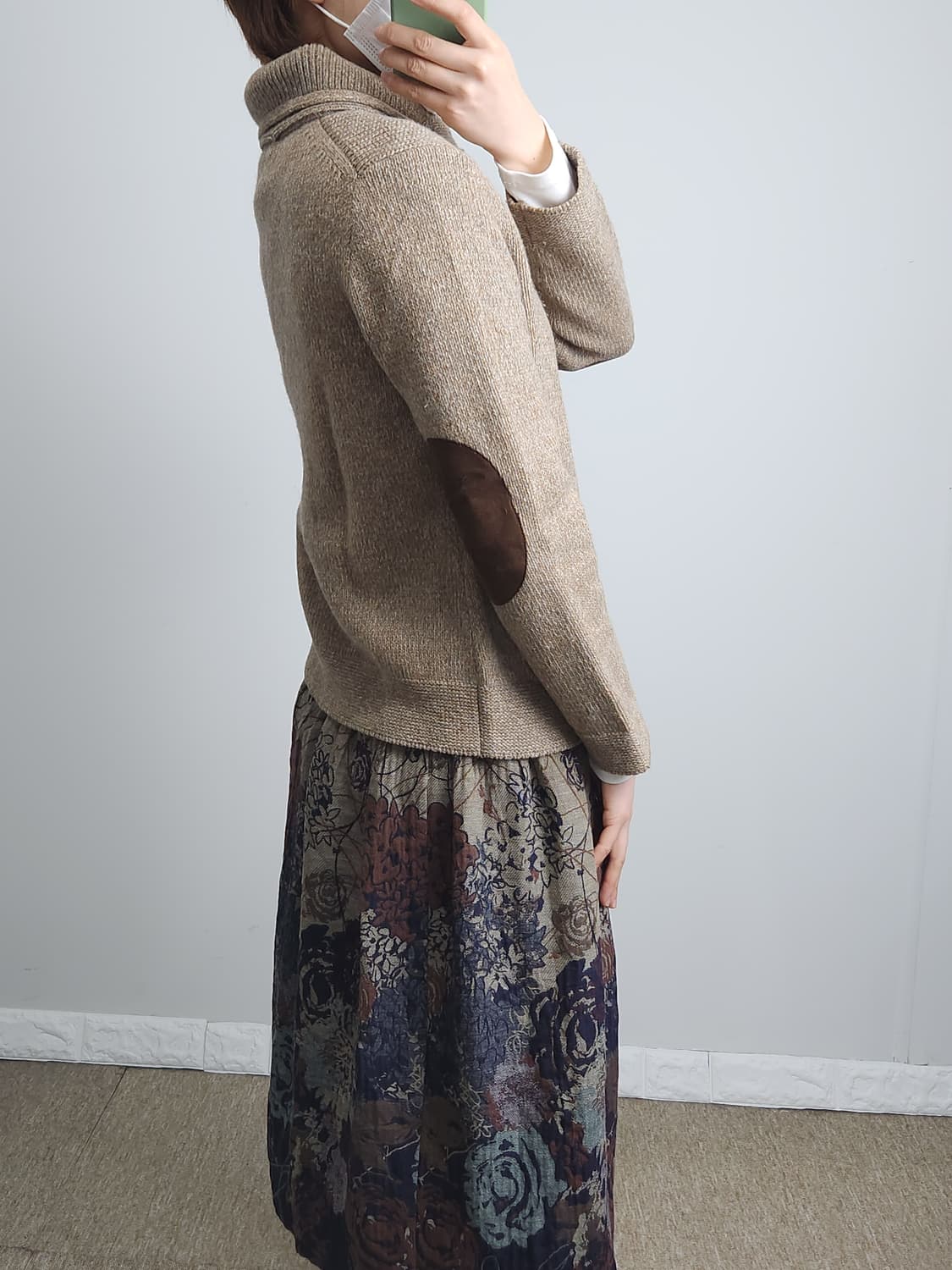 (키이스)반넥 가디건 상품이미지4