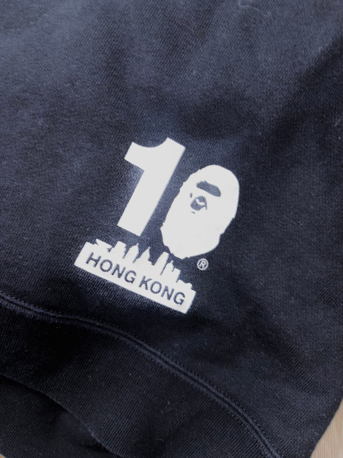 베이프키즈 샤크 홍콩10주년 후드집업 상품이미지4