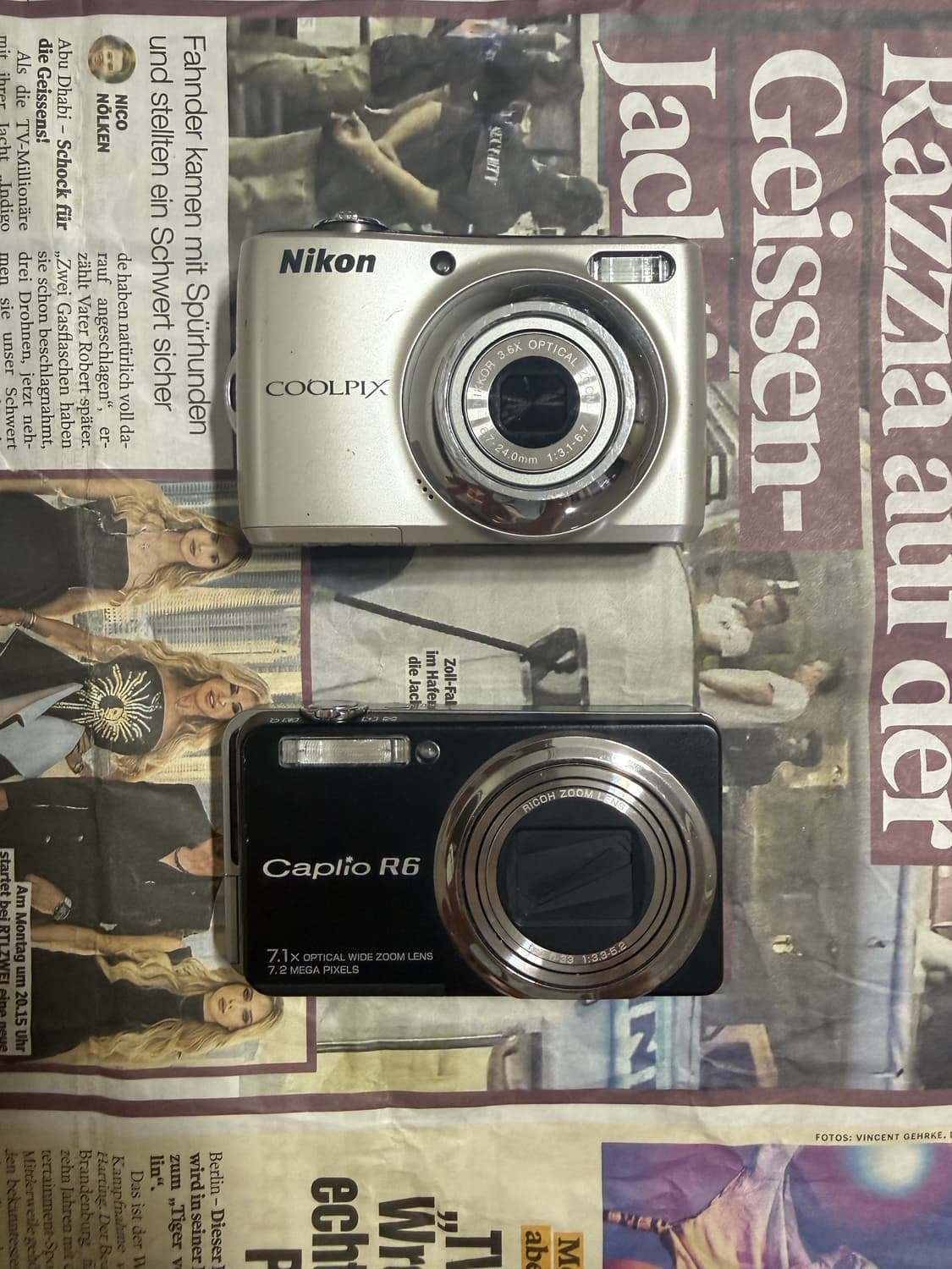 JUNK_니콘/리코 Nikon coolpix Ricoh caplio 상품이미지1
