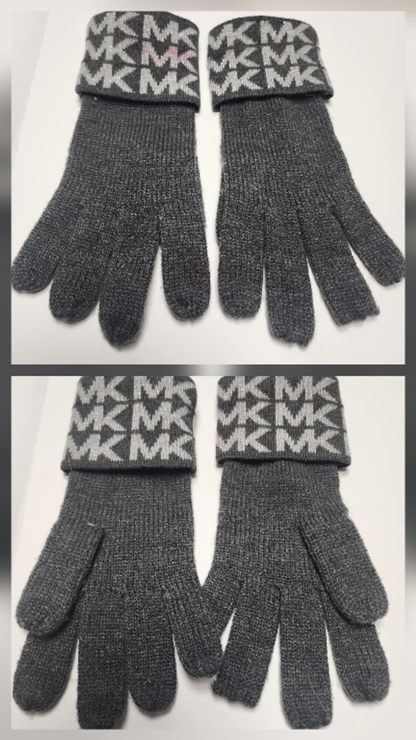 정품 마이클코어스 니트 머플러, 모자, 장갑 3종세트  상품이미지8