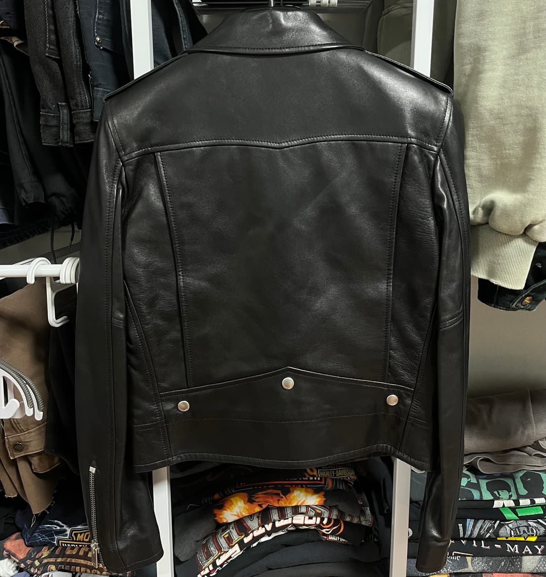 Saint Laurent Leather Jacket 상품이미지2
