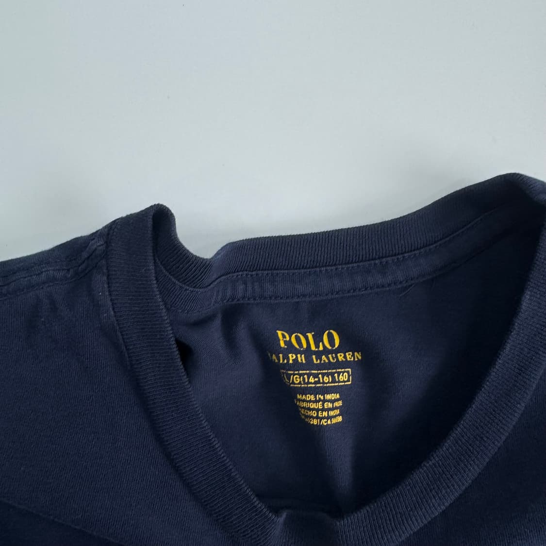 Polo 폴로 레드포니 네이비 코튼 반팔 상품이미지5