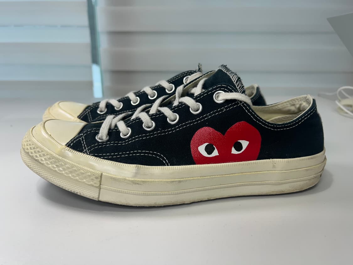 꼼데가르송 컨버스 블랙 260 상품이미지6