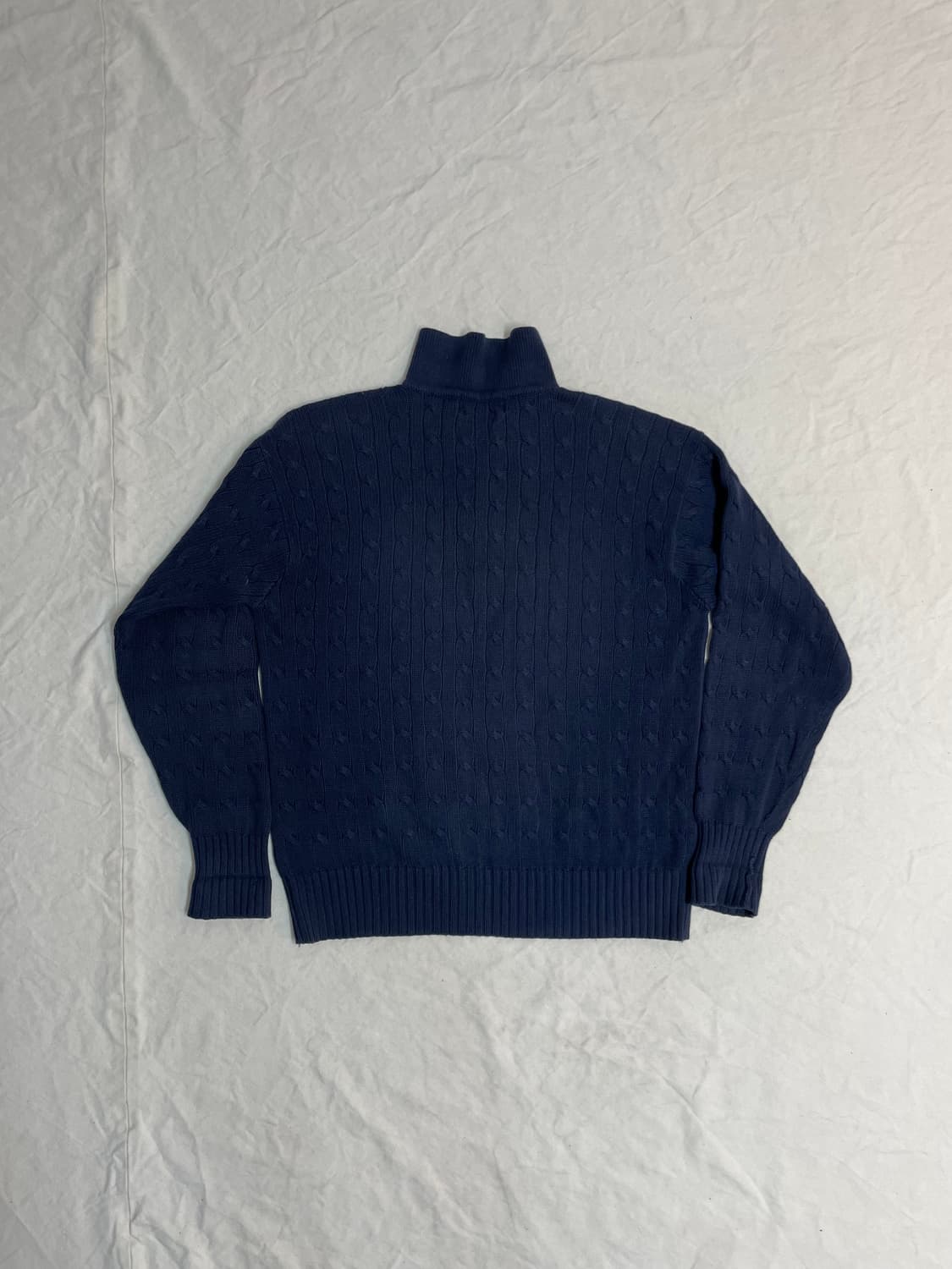 폴로 카라 케이블 니트  상품이미지7