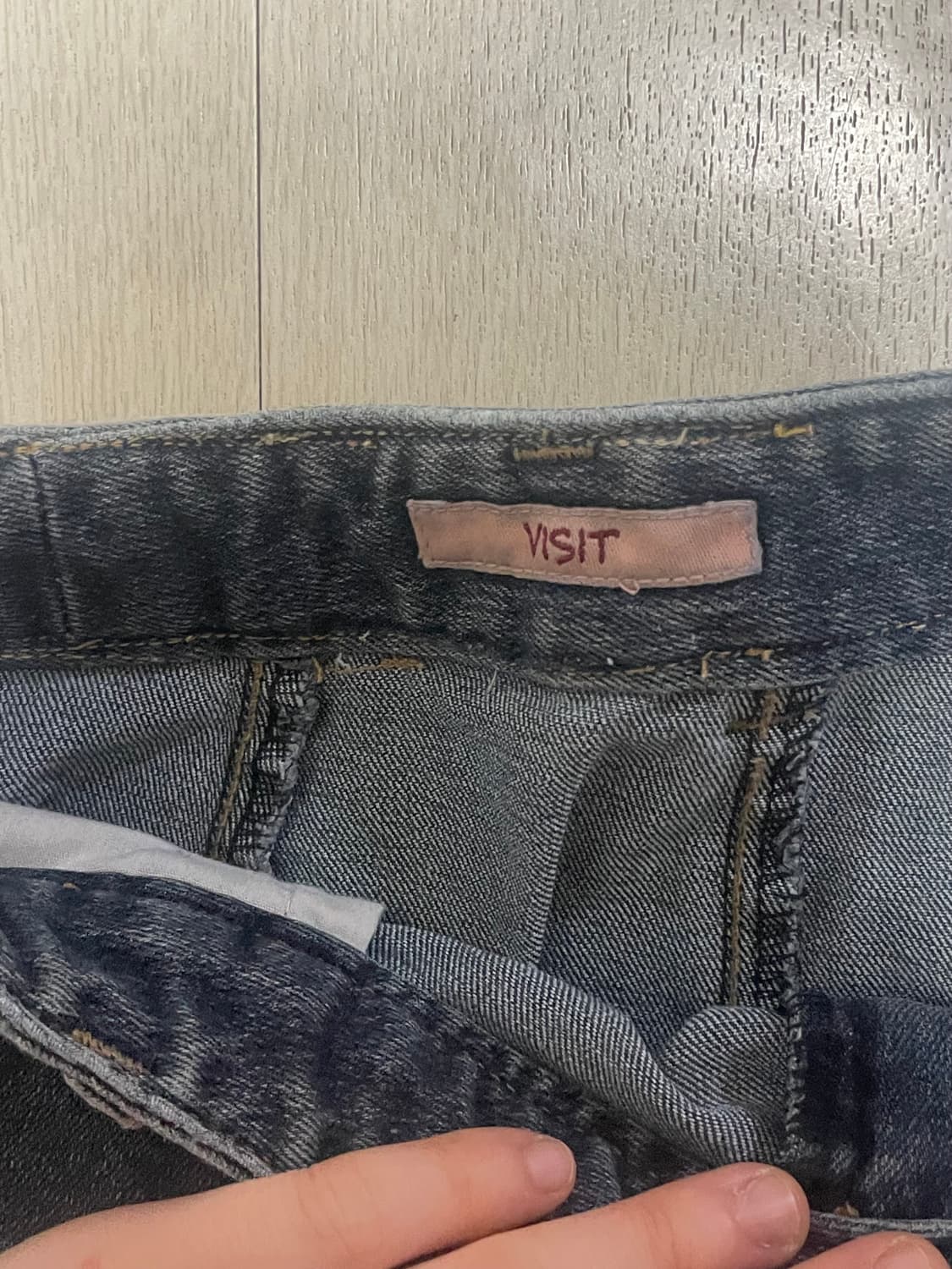 빈티지 데님스커트 청치마 상품이미지3