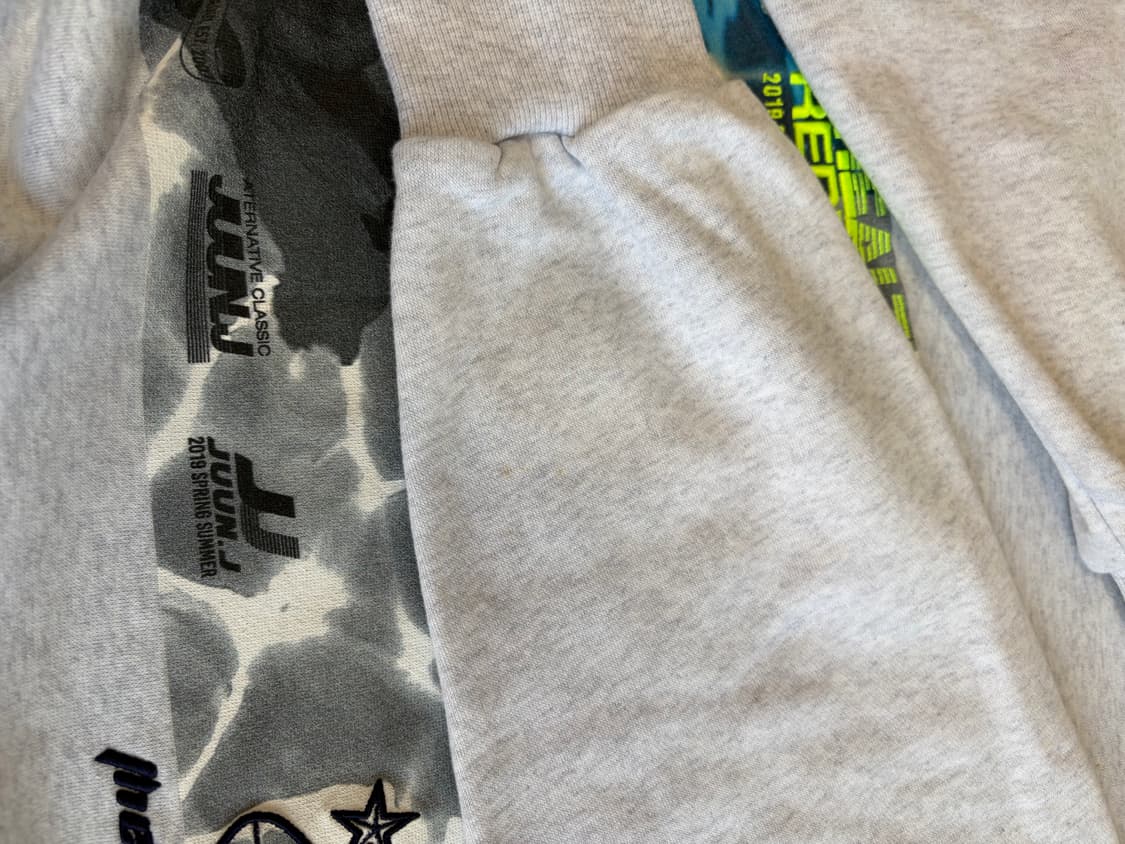 준지 2019 레드테크 맨투맨 그레이 상품이미지9