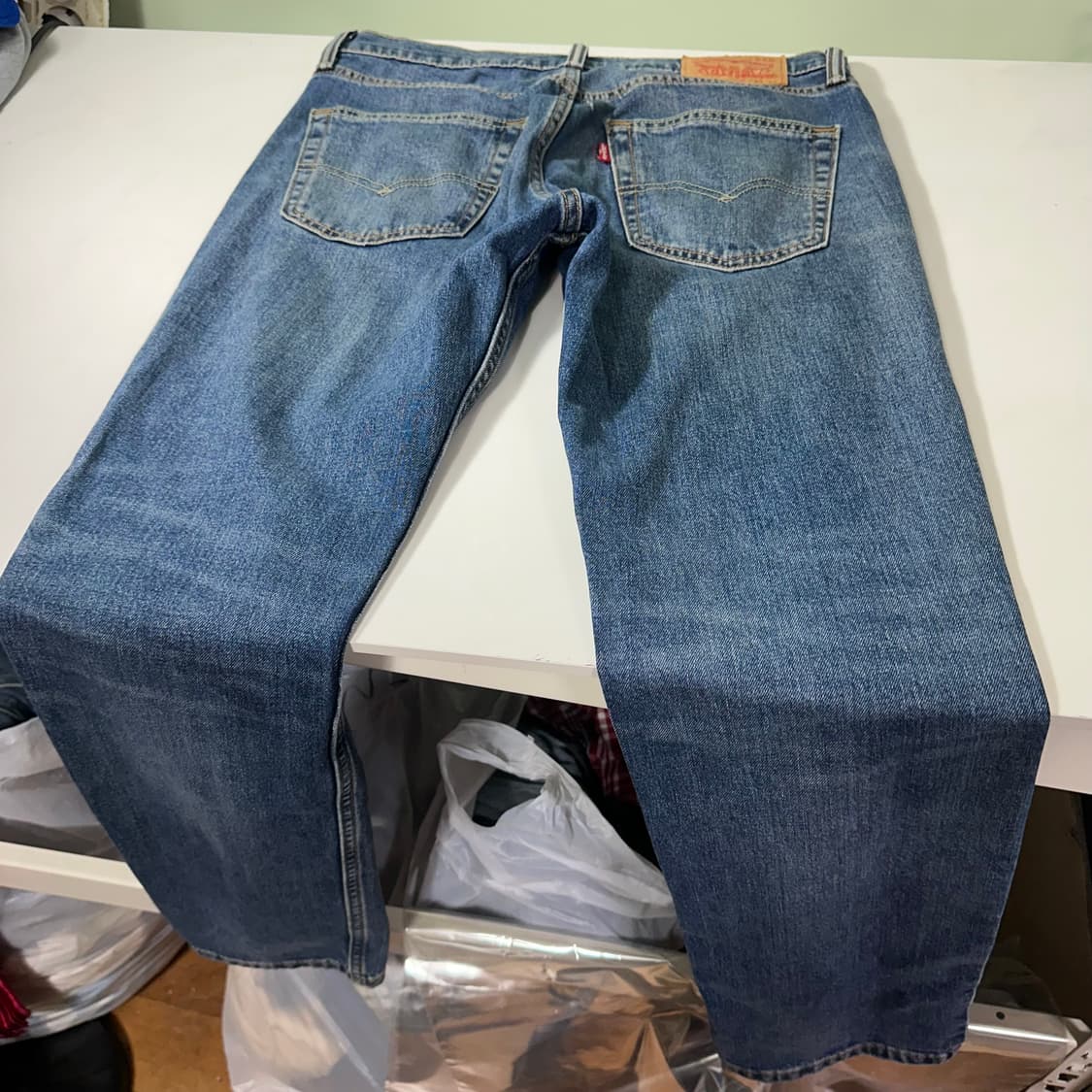 M 리바이스511 중청워시드 슬림레귤러핏 데님팬츠 상품이미지2