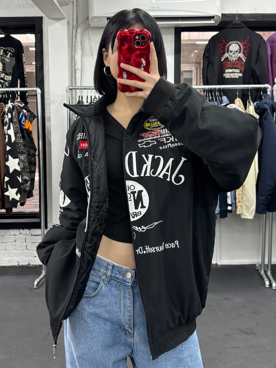 VTG 잭다니엘 레이싱 자켓 상품이미지2