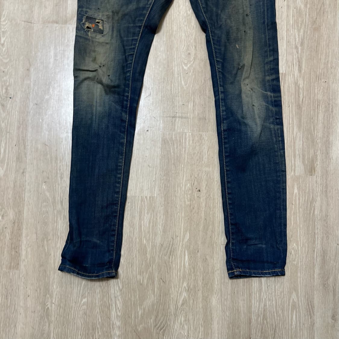 디스퀘어드2 데미지 워싱 데님 청바지 44  상품이미지3