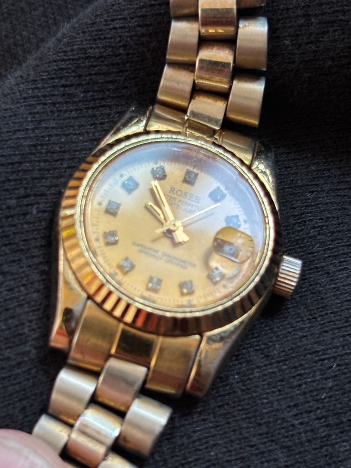 vintage rosee metal watch 상품이미지2