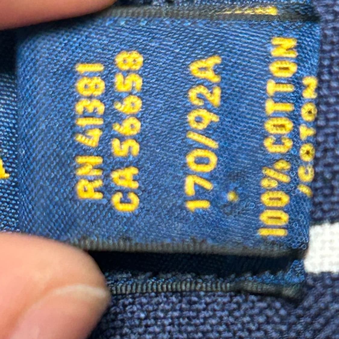 RALPH LAUREN 네이비 스트라이프 블루 셔츠 S 상품이미지8