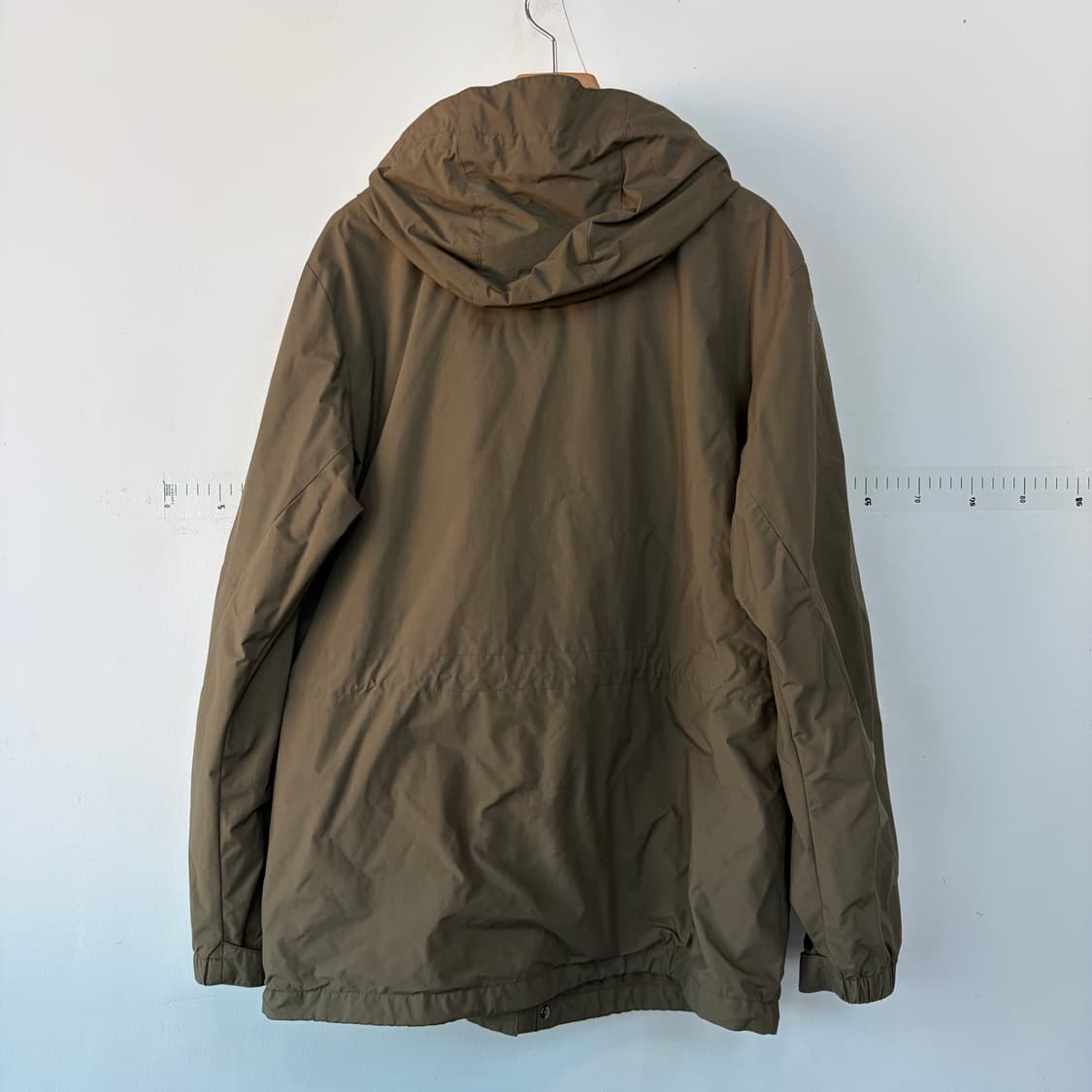 컬럼비아 후드 바람막이 자켓 카키 상품이미지4