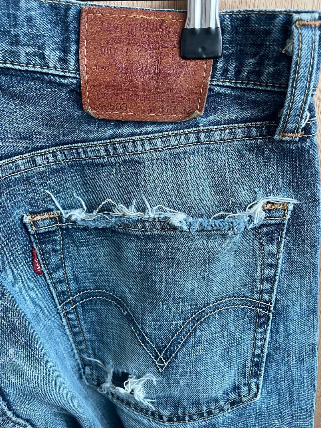 리바이스 503 데님 팬츠 상품이미지6