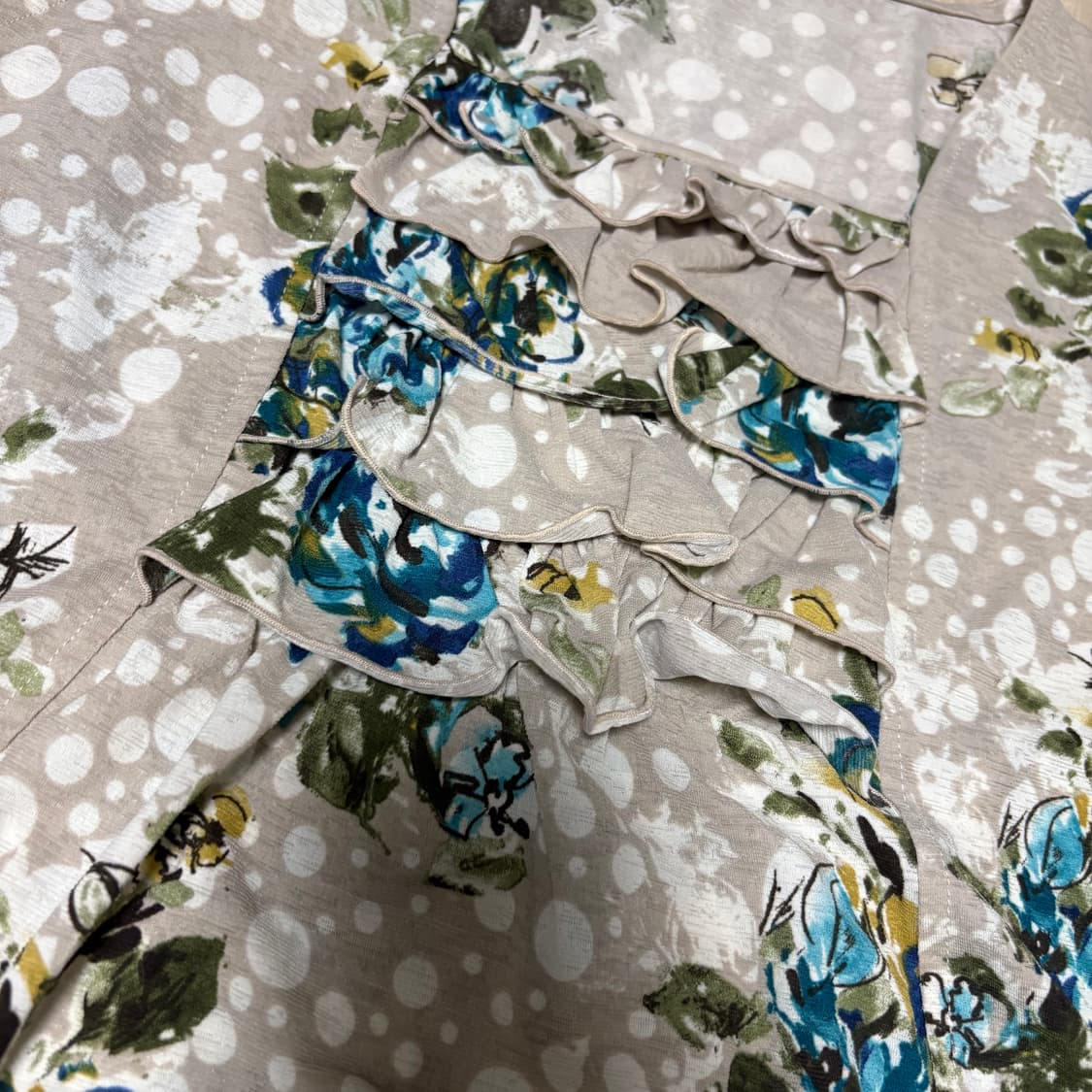 빈티지 모리 슬리브리스 상품이미지3