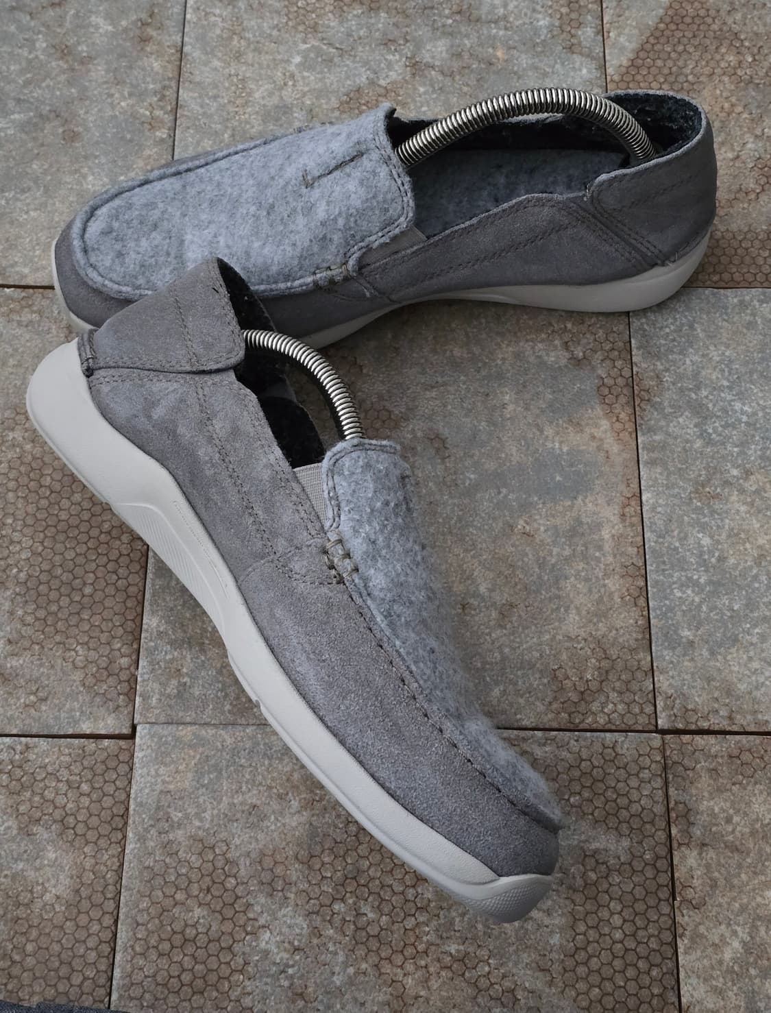 (250)클락스 고윈 스텝 울 슬립온 로퍼 상품이미지4