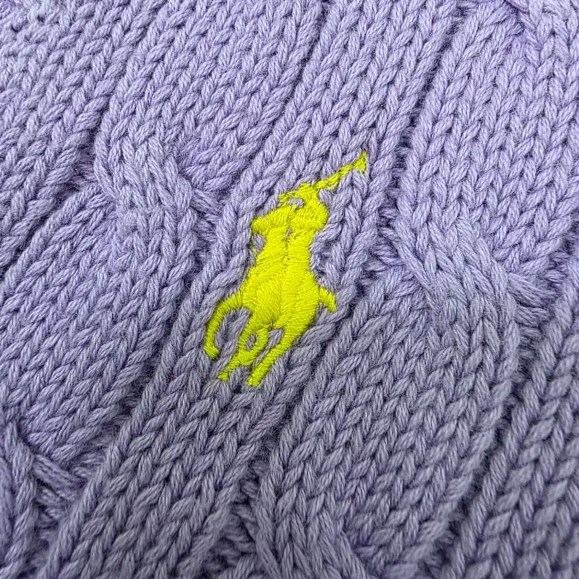 [정품] 폴로 랄프로렌 스포츠 라벤더 케이블 브이넥 니트 44반 상품이미지6