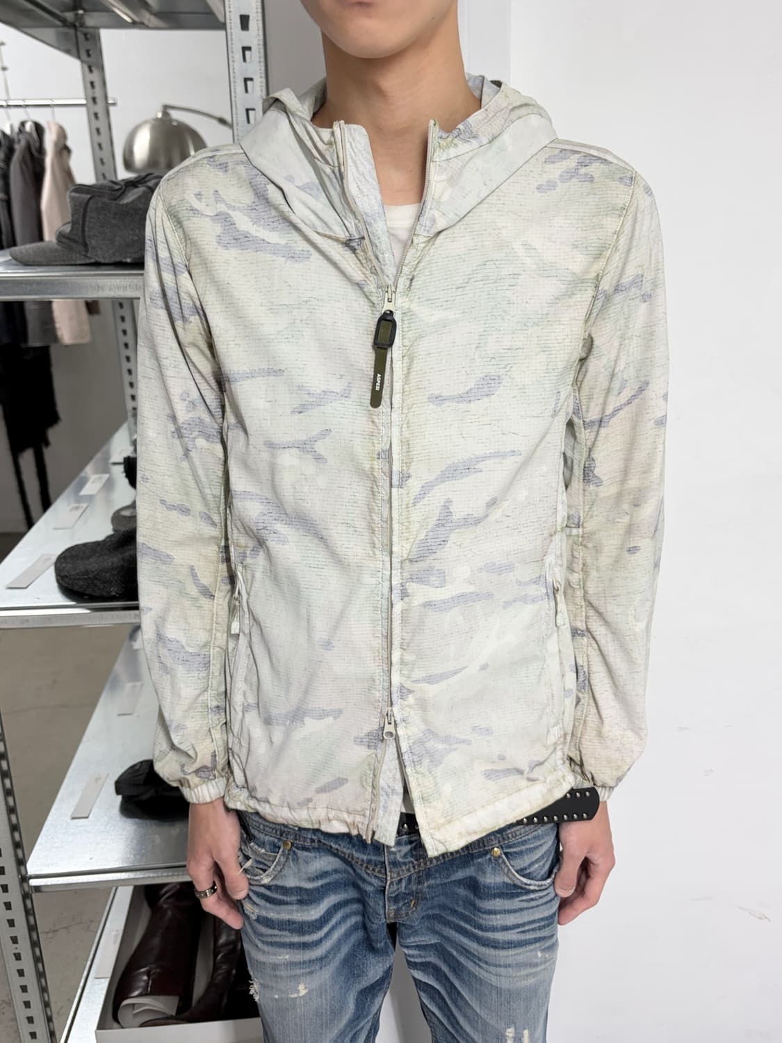 아스페시 리버스 카모 후디 자켓 상품이미지3