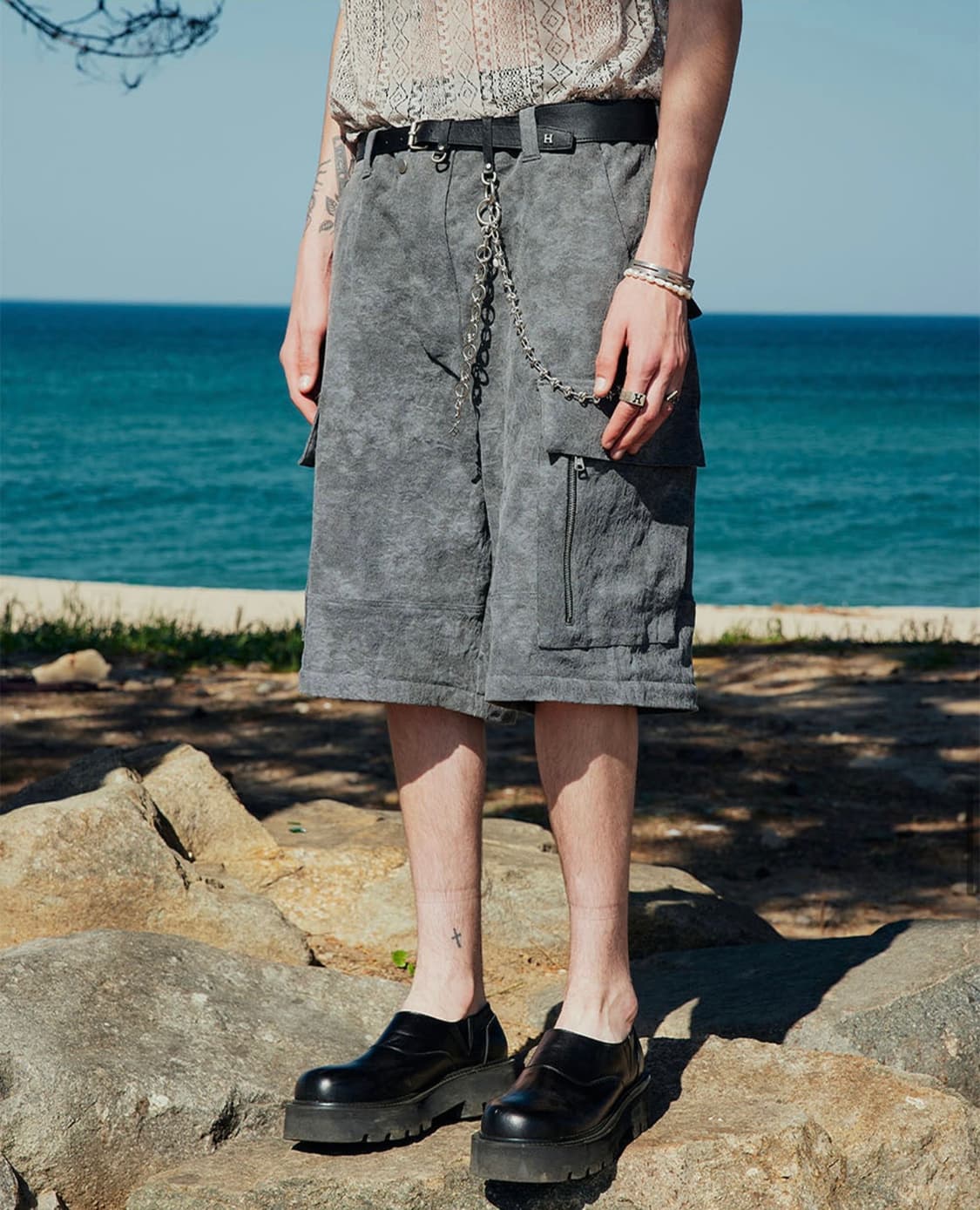 알렌느 자카드 팬츠 2사이즈 상품이미지5