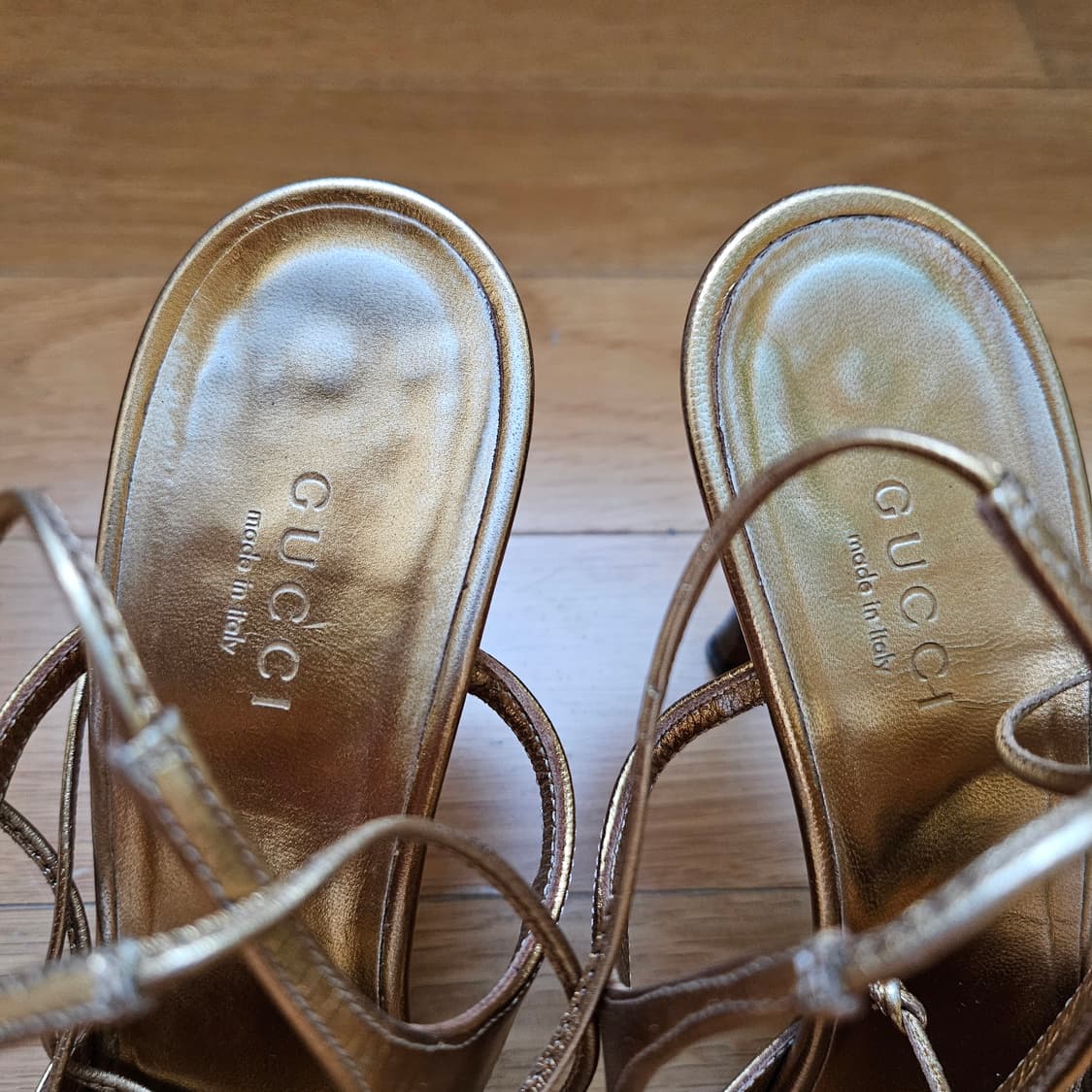 구찌 샌들 36C 굽10cm 상품이미지2