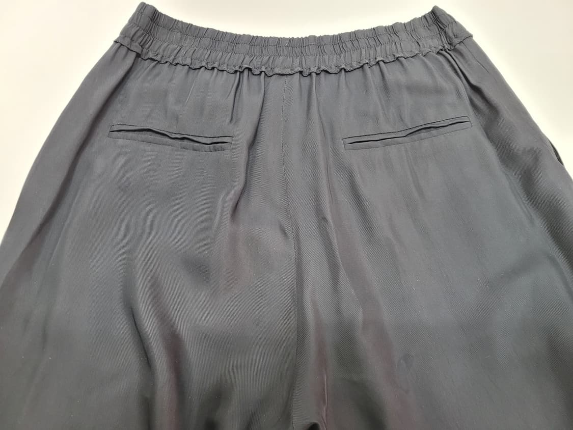 SISLEY 시슬리 레이온 밴딩 조거 팬츠 / 여 42 (67) 블랙
 상품이미지5