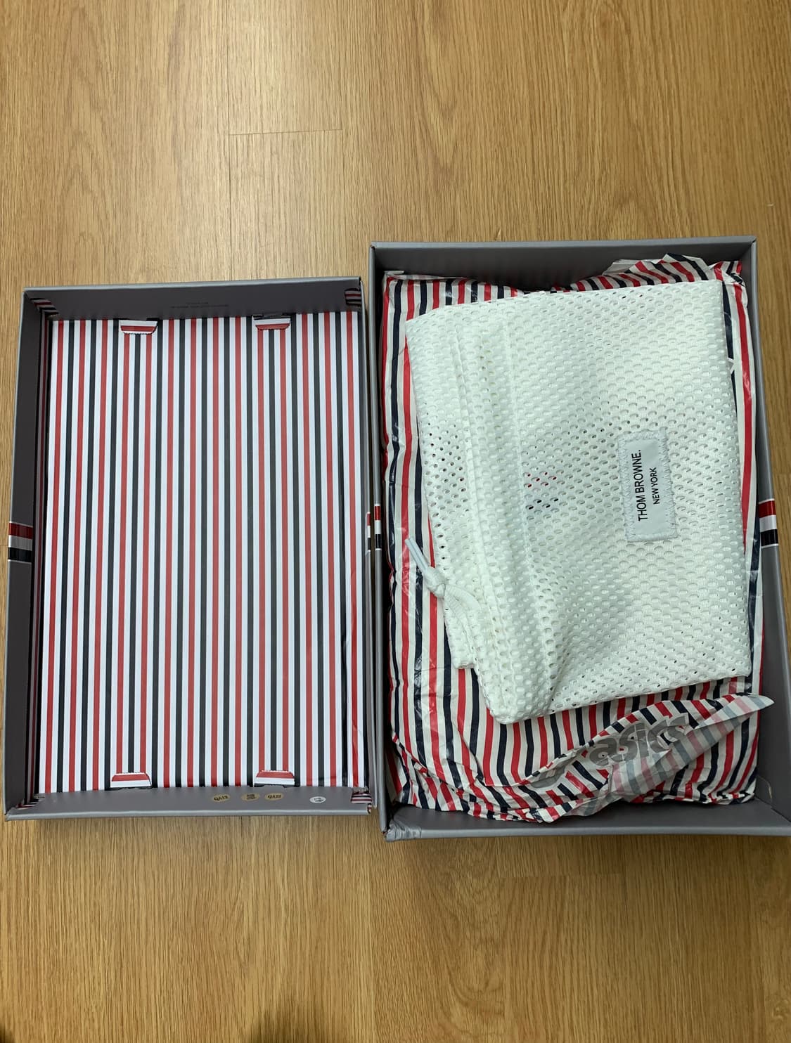 (새상품) 톰브라운 아식스 젤카야노14 화이트 280 상품이미지3