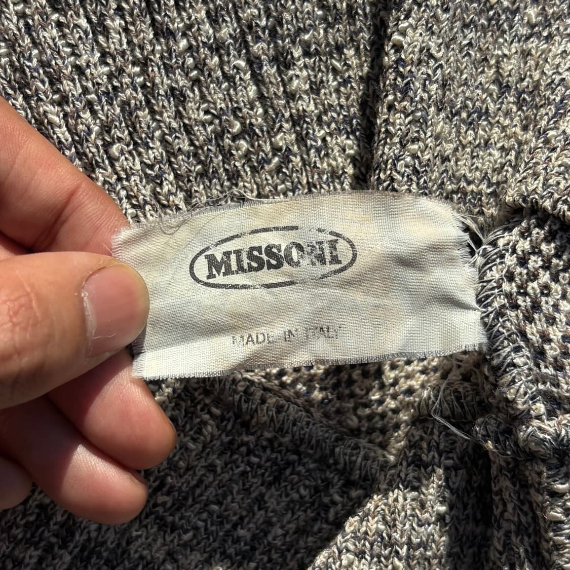 Missoni 미쏘니 올드 패턴 니트 상품이미지6