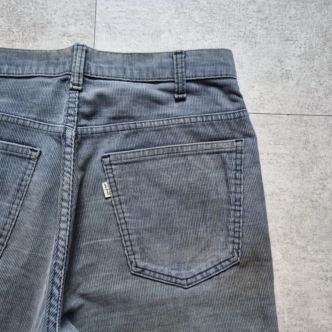 80s USA Levis 646 Corduroy Pants 32 sz 상품이미지8