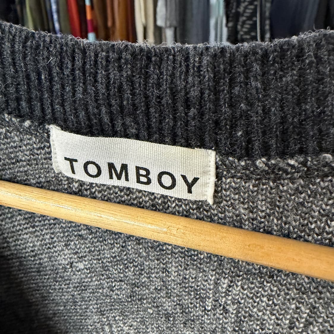 [FREE] 톰보이 폴카도트 오버핏 가디건 상품이미지7