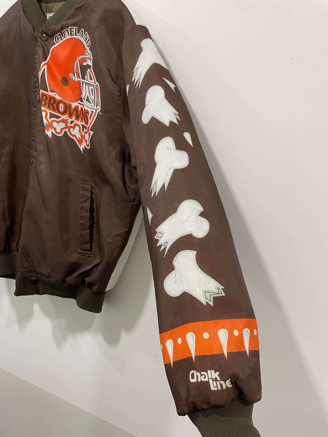 90s Chalk Line 클리블랜드브라운스 Dawg Pound 바시티 상품이미지7