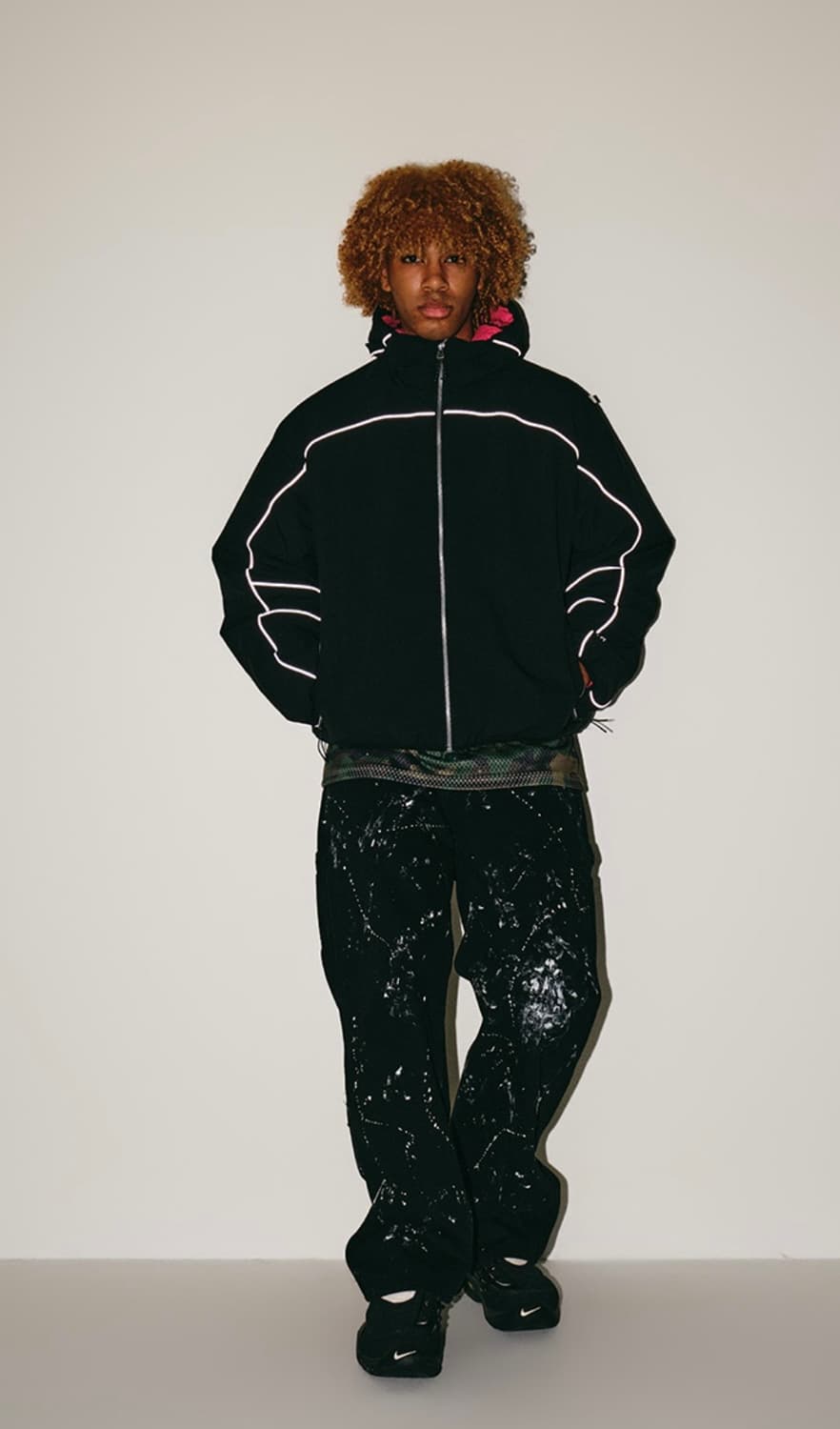 [M]페치 선데이 프리마로프트 웜업 자켓 블랙 상품이미지1